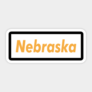 Nebraska Meat Brown Sticker